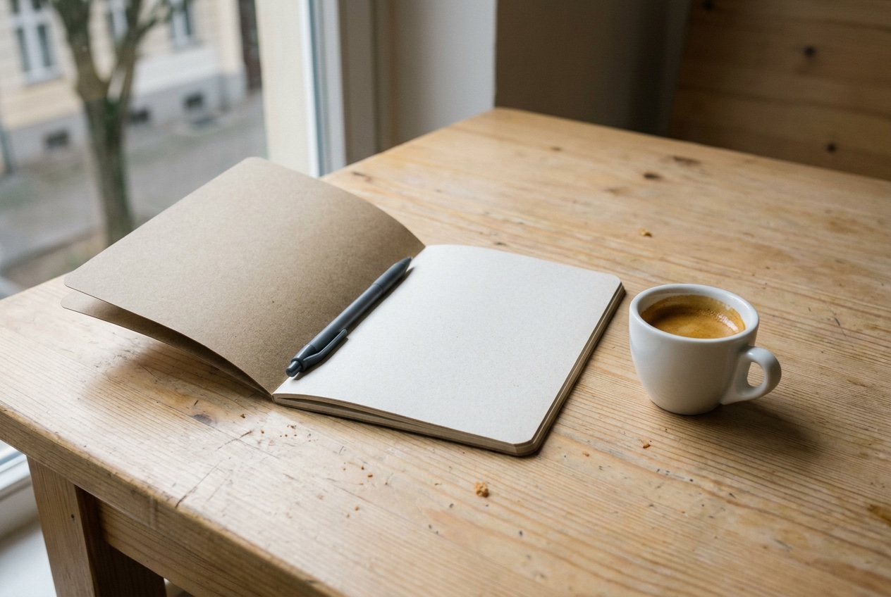 Notizbuch und Espresso — Antworten auf häufige Fragen